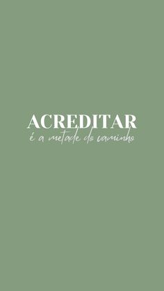 the word accreditar is written in white on a green background with an image of