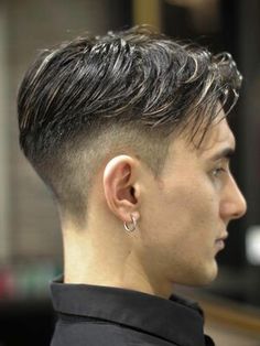 A regular haircut, in Western fashion, is a men's and boys' hairstyle that has hair long enough to comb on top, a defined or deconstructed side part, and a short, semi-short, medium, long, or extra long back and sides. #hairstyle #hair #haircut #haircolor #hairstyles #hairstylist #beauty #fashion #makeup #style #barbershop #barber #hairdresser #balayage #love #hairgoals #longhair #instagood #blondehair #blonde #fade #photography #haircare#beautiful #cr7 #Cristiano #ronaldo Male Haircut Fade, Short Middle Part Hairstyles, Male Short Haircut, Men’s Undercut, Epic Hairstyles, Curtain Hair, Middle Part Haircut, Mens Haircuts Straight Hair, Asian Man Haircut