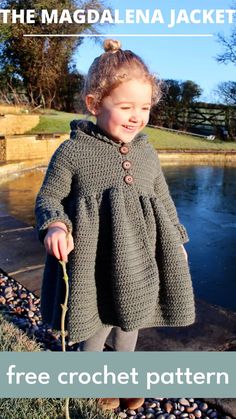 This blog post offers a free crochet pattern for an adorable baby and toddler jacket. The design is simple yet stylish, perfect for beginners looking to make a cozy jacket for little ones. It includes a step-by-step guide and detailed instructions, making it easy to follow. The pattern uses soft, easy-to-find yarns, ensuring comfort and warmth. Whether you’re crafting for your own child or as a gift, this project is a great way to create a handmade, personal touch for any wardrobe. Crochet Coat Pattern, Hoodie Crochet, Crochet Dress Girl, Crochet Jacket Pattern, Crochet Baby Jacket, Crochet Hoodie, Sweater Patterns, Crochet Toddler, Crochet Coat