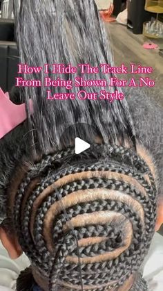 BOOKING LINK BELOW ⬇️ DO NOT DM! on Instagram: "Everyone has their own way of hiding the tracks from being shown, here’s mine! #FREEGAME🙂 How it’s done?  . .  Sew track on the second braid from the top. Then crochet the hair through that last braid & you would sew in your hair how you would normally. Once finished pull the hair over top & there you go! 😘 . . #stitchbraids #stitchbraidsatlanta #baltimorestitchbraids #dmvstitchbraids #stitchbraider #stitchedponytail #ponytail #braidedponytail #braids #baltimorebraider #baltimorehairstylist #baltimorebraids #dmvbraider #dmvbraids #dmvhairstylist #bohemianknotlessbraids #knotlessbraids #baltimoreknotlessbraids #dmvknotlessbraids #menbraids #menstitchbraids #mensbraider #baltimoremenbraids #viral #explorepage #dmvmua #atlantahairstylist #atla Flip Over Method Braid Pattern, Front Braids Back Sew In, Medium Feedins Braids, Beehive Braid Pattern Sew Ins, Braids For Sew In Weave Pattern, Large Part Small Knotless Braids, Braidless Sew In Weave, Sewin Braid Pattern, Vixen Sew In Braid Pattern