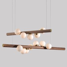 Horizontal Willow Pendant Small Brass Ok Natrual By Hollis And Morris Branch Design, Suspension Light, Tree Branch, White Oak, Tree Branches, Solid Wood, Spa, Interior Design