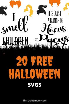 the free halloween svg files are available for purchase