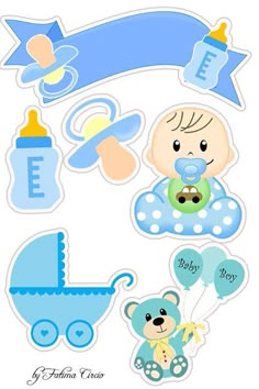 Baby Boy Free Printable Cake Toppers. Baby Boy Birthday Cake, Săpunuri Handmade, Boy Cake, Baby Boy Cakes