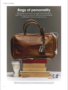 Purse Campaign, Handbag Ads, Bag Still Life, Miumiu Fashion, Bag Campaign, Miu Miu Bag, Vogue Australia, Bathroom Pictures, Fire Fits