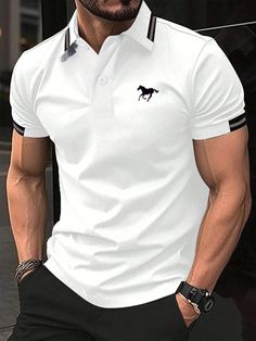 Polo Shirt Collar, Mens Smart Casual Outfits, Men Closet, Smart Casual Men, Just For Men, Men Stylish Dress, Smart Casual Outfit, Men’s Suits, Mens Fashion Suits