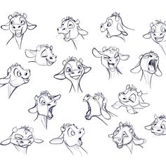 the lion king character sheet from disney's animated movie, simp and pug