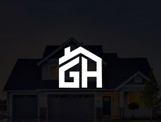 a house with the letter g in front of it