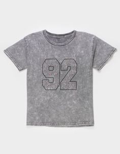 FULL TILT 92 Ditsy Girls Boyfriend Tee Summer Graphic Tee With Number Print, Wwe T Shirts, Flannel Sweatshirt, Graphic Trends, Boys Graphic Tee, Girls Graphic Tee, Girls Blouse, Full Tilt, Kids Outerwear