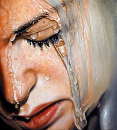 Tear me apart by Linnea Strid (Oil on plywood, 28 x 30 cm.) Realistic Art, Portrait Painting, Amazing Art