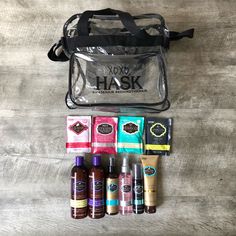 Hask Hair Product Bulk Plus Bag All New Never Used Hair Product, Makeup Tools Brushes, Keratin, Makeup Brushes, Womens Makeup, Tools, Purple, Makeup, Hair