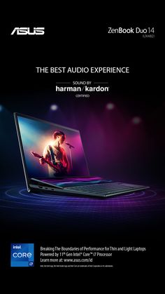 the best audio experience sound by harman kaddon for asus laptops