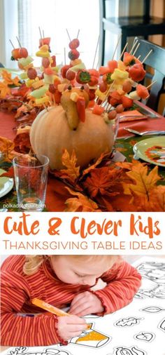 Cute and Clever Kids Thanksgiving Table Ideas | eBay [ad] Kids Thanksgiving Table Ideas, Christmas Crafts Simple, Thanksgiving Kid Snacks, Kids Thanksgiving Table, Thanksgiving Table Ideas, Holiday Craft Ideas, Thanksgiving Fruit, Fall Yard, Thanksgiving Kids Table