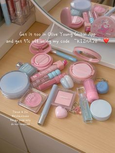 olive young 5% off promo code: KIZHA28 Cinnamoroll And My Melody, Accessories Aesthetic, Pink Cosmetics, Olive Young, Skincare Makeup, Skincare Tips, Beauty Product, My Melody, K Beauty