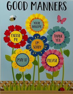 kids room wall decor ideas Garden Of Good Manners, Good Manners Chart, Manners Chart, Room Wall Decor Ideas, Preschool Classroom Decor, Good Manners, Kids Room Wall Decor, Wall Decor Ideas, Kids Room Wall