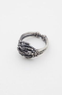 skull13 Skeleton Ring, Bone Ring, Goth Jewelry, Skull Jewelry, Gothic Jewelry, Jewelry Inspo, Pretty Jewellery, Piercing Jewelry