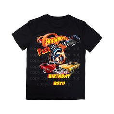 Custom Car Birthday Shirt, Car Racer Party Theme , Family Matching Shirt, Personalized Gift For Birthday, Car Racer, Car Birthday, Number 6, Cars Birthday, Custom Car, Gift For Birthday, Birthday Shirt, Matching Shirts, Family Matching