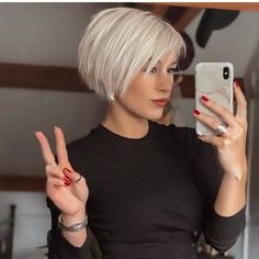 Short Haircut Styles, Planting Roses, Metal Hair, Short Hair Haircuts