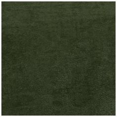 a dark green rug with white border