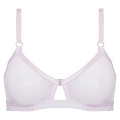 Venus is a soft bra with cut-out detail made from all sheer silky-soft mesh. As a cheeky detail, Venus mesh bra can be opened at the front, which can be used for both nursing and for play. Venus’ cups are shaped by satin straps joined by a sexy metal ring. On top of that, Venus has folded straps at the back of the bra giving an edgy detail. Mesh Bras, Light Lilac, 1017 Alyx 9sm, Boutique Sales