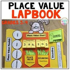 place value lapbook for grade 3 and 4