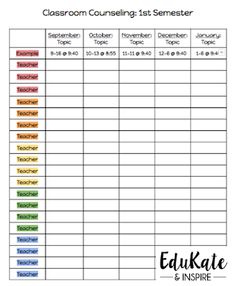 the classroom calendar is filled with tasks to help students learn how to write and use them