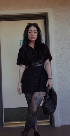 Looks Black, Alt Fashion, Gothic Outfits