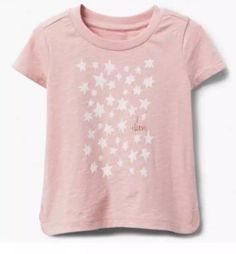 NWT Gymboree RISING STARS Girls Stars Pink I Believe Shirt Size 3-6 m Toddler Clothing, Pink Stars, Toddler Clothes, Star Girl, Toddler Outfits, To My Daughter, Baby Clothes, Size 12, Kids Outfits