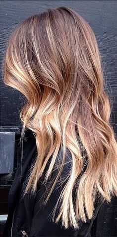 curls Trendy We Fryzurach, Bohol, Good Hair Day, Hair Envy, Great Hair, Hair Skin, Ombre Hair, Blonde Highlights, Gorgeous Hair