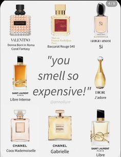 Teknik Makeup, Koleksi Parfum, Fragrance Lab, Fragrances Perfume Woman, Inspiration Tattoos, Perfume Collection Fragrance, Body Smells, Perfume Scents, Perfume Lover