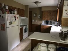 the kitchen is clean and ready for us to use