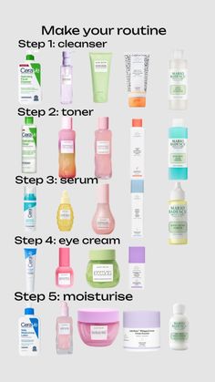 Makeup Cantik, Haut Routine, Skin Care Routine Order, Sephora Skin Care, Basic Skin Care Routine, Perfect Skin Care Routine, Facial Skin Care Routine, Best Skincare Products, Body Skin Care Routine