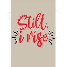 Still I rise Leaving behind nights of terror and fear I rise Into a daybreak that’s wondrously clear I rise Bringing the gifts that my ancestors gaveI am the dream and the hope of the slaveI riseI riseI riseMaya Angelou The PosterMuseum-quality posters made on thick and durable matte paperAdd a wonderful accent to your room and office with these posters that are sure to brighten any environmentPaper thickness10.3 milPaper weight5.6 oz/y(192 g/mGiclée printing qualit Maya Angelou Quotes, Pink Wallpaper Girly, Still I Rise, Toni Morrison, Night Terror, My Ancestors, Strong Women Quotes, Just Because Gifts