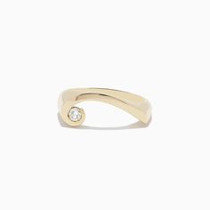 Effy D'Oro 14K Yellow Gold Diamond Swirl Ring Metal Jewellery, Swirl Diamond Ring, Swirl Ring, House Of Harlow 1960, House Of Harlow, Metal Crafts, Gold Yellow, Metal Jewelry, Gold Diamond