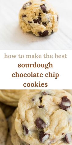 sourdough chocolate chip cookies on a plate Easy Sourdough, Sourdough Starter Recipe, Peanut Butter Oatmeal Cookies, Easy Chocolate Chip Cookies, Peanut Butter Oatmeal