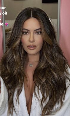 Dark Skin Bayalage Hair, Dark Brown Hair Balayage Olive Skin, Dark Sunkissed Hair, Dark Brown Hair With Face Framing Highlights Brunettes, Brunette For Cool Skin Tone, Dark Brunette With Babylights, Hazel Highlights On Dark Hair, Dark Brown Hair Tan Skin, Babylights Brown Hair