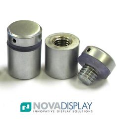 an assortment of metal fittings on a white background with the words noivadisplay above them