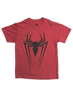 Marvel Boys Red Short Sleeve Spider-Man T-Shirt Spider Man Tee Shirt Medium He will love wearing this fun red distressed look short sleeved Spider-Man t-shirt! Boys sizes 50% cotton, 50% polyester Made in Mexico Payment We accept PayPal as our payment method. Immediate payment is required. If you have any questions about payment, please feel free to contact our customer support team. Return Policy We have a no hassle return policy If you are unhappy with your purchase, please contact us within 1 Spider Man Tee Shirt, Spider Man Tshirts, Spider Man Streetwear, Graphic Mens Tees, Red With Black Outfit, Spiderman Shirt Y2k, Spider Man Graphic Tee, Double Layered Shirt, Streetwear Shirts Design