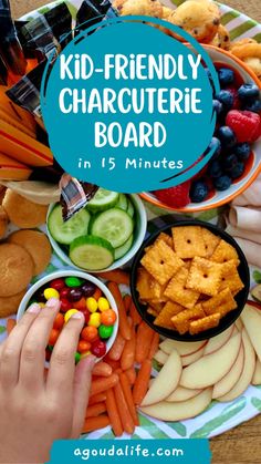 kid - friendly charcuterie board in 15 minutes