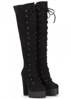 Anime Goth, Gothic Boots, Lookbook Inspiration, Attitude Clothing, Gothic Shoes