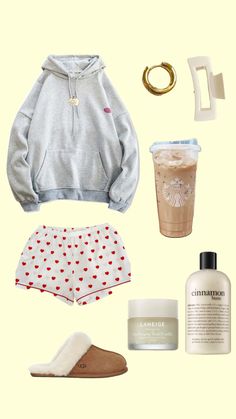 Pj Outfit, Shoes Outfit Fashion, Lazy Day Outfits, Cute Preppy Outfits, Cozy Fits, Really Cute Outfits, Cute Fits