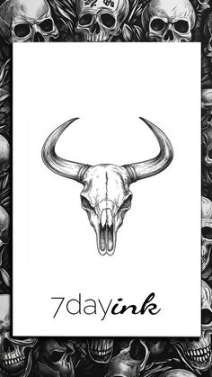 Find tattoo ideas you love on my page. Tattoo designs for men and women, small or large and in any style - from traditional to black and grey to trashpolka. ⚠️ some tattoo designs are only sold once, then it's gone forever so don't wait if you fall in love with one⚠️ All tattoo designs are available as clean HD download without watermarks. Cattle Skull