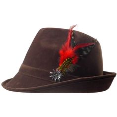 PRICES MAY VARY. Oktoberfest Style Fedora Hat - Our German hats for Oktoberfest evoke classic Alpine hat style. They are the perfect Oktoberfest hats for men & women attending Oktoberfest events or Bavarian parties. Brown Faux Leather Fedora - This Oktoberfest costume Bavarian hat is made of felt polyester and is a Lederhosen hat that will be an essential part of your Oktoberfest hats collection. Distinctive Design - Featuring a colorful feather & a metal edelweiss charm, this Tyrolean hat stand Oktoberfest Mens Outfit, Oktoberfest Attire, Traditional German Clothing, Plushie Ideas, Bavarian Hat, Oktoberfest Hat, Lederhosen Costume, German Hats, October Fest