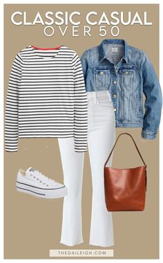 2024 Must-Have Wardrobe Essentials Casual Wardrobe Essentials, Casual Outfit Ideas For Women, Wardrobe Essentials For Women, Mode Ab 50, 60 Outfits, Classic Capsule Wardrobe