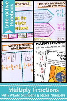 multiply fractions and mixed numbers worksheet for students to practice addition skills