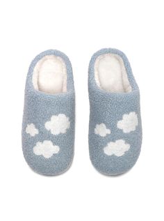 Cloud Slippers Indulge in the ultimate comfort and style with the Cloud Slippers. Designed for both indoors and outdoors, our non-slip rubber sole ensures safety and durability. The unique graphics add a touch of whimsy to your daily routine, making it the perfect gift or personal indulgence. Elevate your loungewear with these cozy yet fashionable slippers. Funny Slippers, Cloud Slippers, Fun Slippers, Cozy Slippers, Comfy Slippers, Comfortable Slippers, Soft Slippers, Fuzzy Slippers, Slippers Cozy