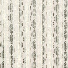 a white and green striped wallpaper with small dots