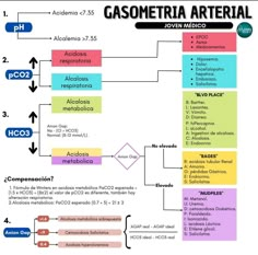 a diagram showing the steps in how to use gasomeia arteriala for medical purposes