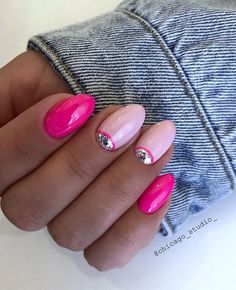 Nails With Silver Glitter, Nails With Silver, American Nails, New Nail Art Design, Pink Gel Nails, Pink Gel, New Nail, New Nail Art, Halloween Nail