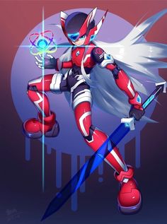 Megaman Art, Maverick Hunter, Mega Men, Megaman Zero, Heroes United, Megaman Series, Mega Man Art, Got Characters, Sayaka Miki