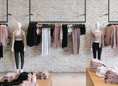 Design Studio Office, Yoga Store, Retail Store Interior Design, Fitness Boutique, Clothing Store Design, Aesthetic Stores, Studio Inspiration, Wear Store, Retail Store Design